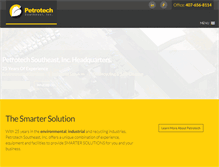 Tablet Screenshot of petrotechse.com
